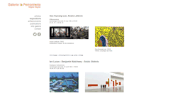 Desktop Screenshot of galerielaferronnerie.fr
